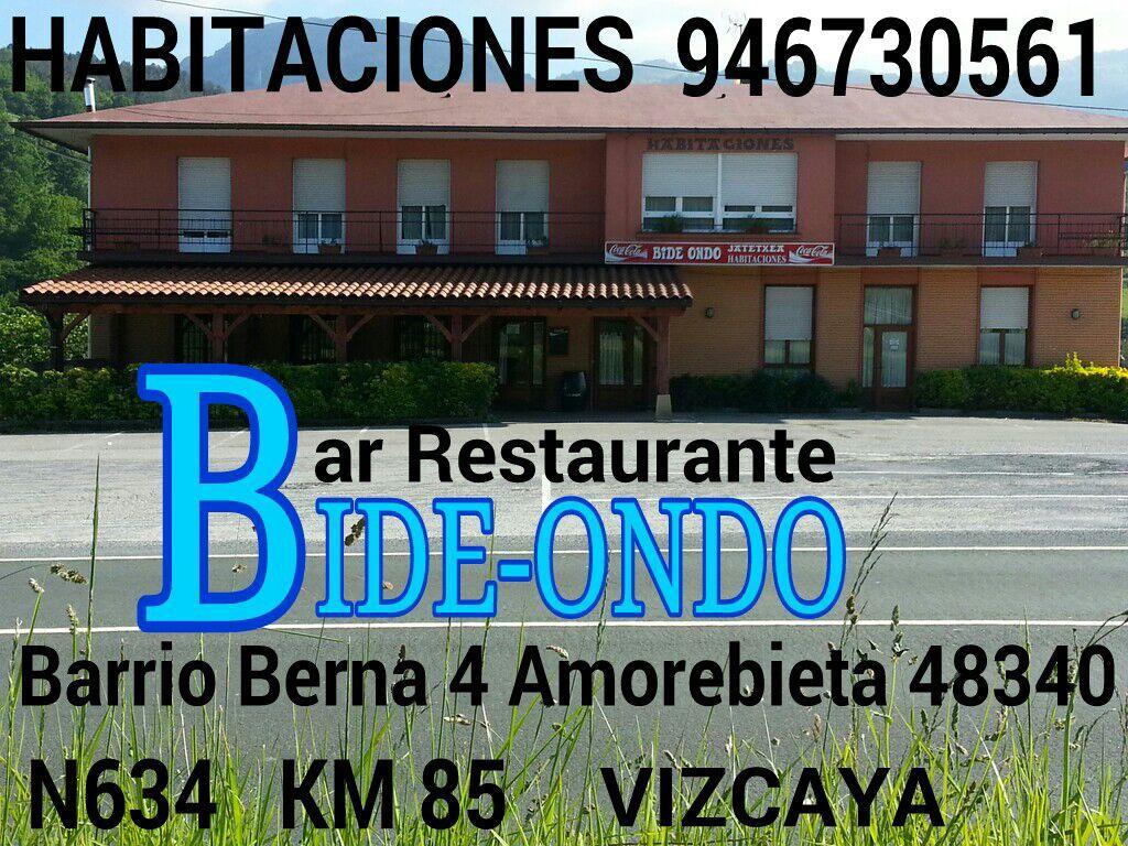 Pension Bide-Ondo Аморебьета-Эчано Экстерьер фото